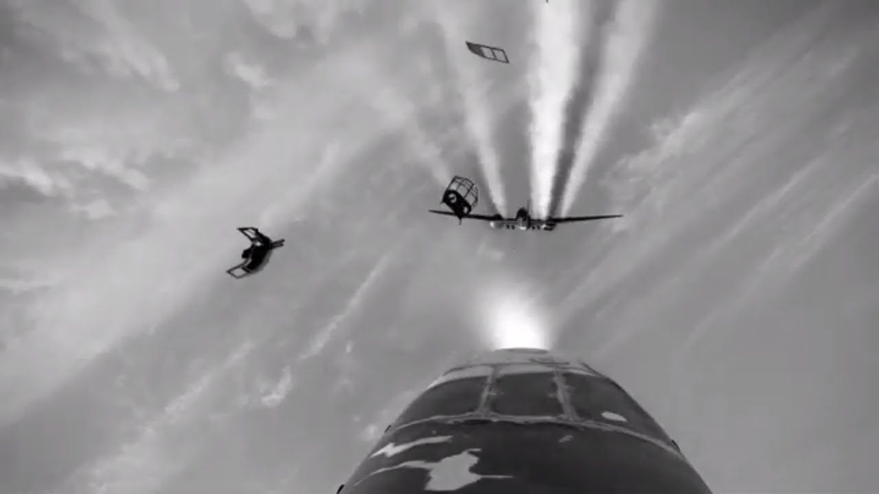 IL-2 BoS Vintage Guncam Footage Montage - Dogfighting Combat Flight Simulator