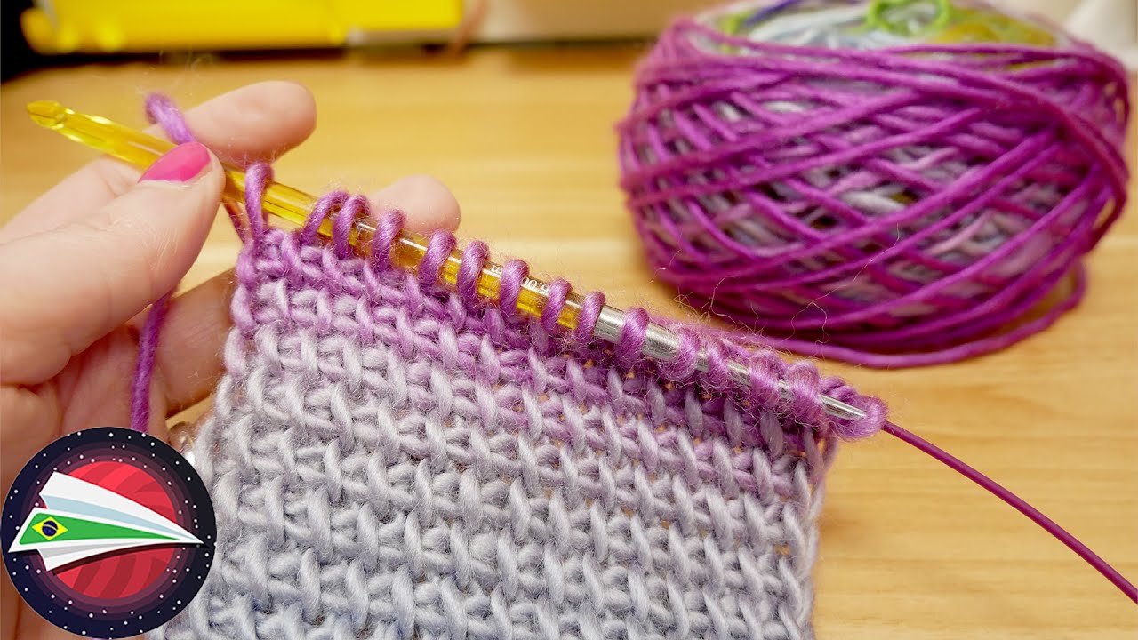 Agulha de Crochê Tunisiano testada |Agulha de Crochê KnitPro | Aprender Crochê