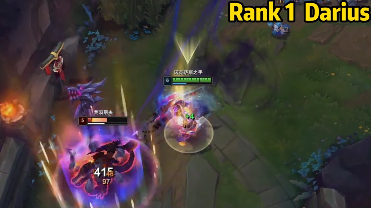 Rank 1 Darius: The King of Darius is Back! *INSANE QUADRA KILL*