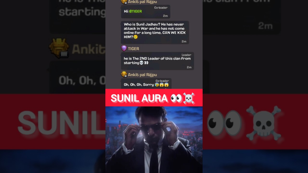 AURA IN CLASH OF CLANS!💀 #clashofclans #shorts