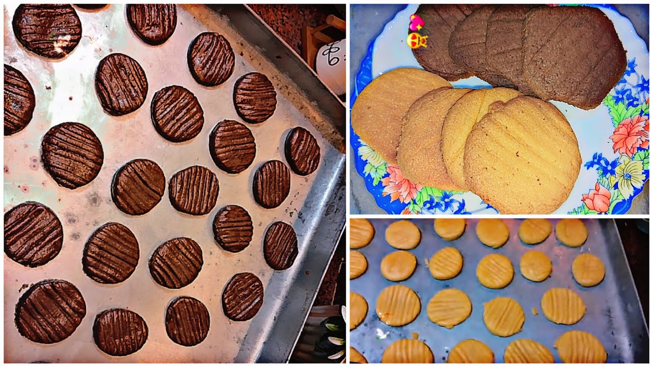 بسكوت العيد اقتصادي علي قد الايد من غير ماكينه بسكوت ولا قمع في منتهي السهوله