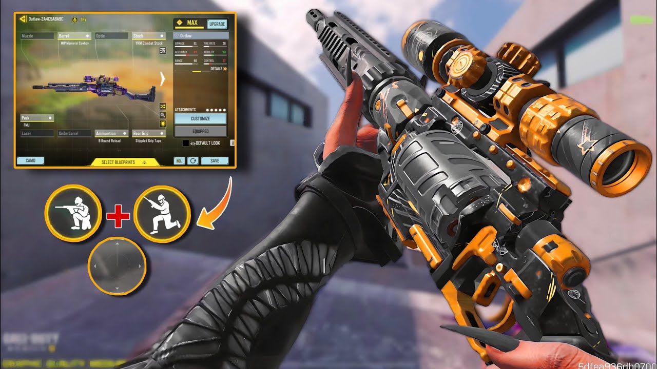 *NEW* This outlaw will give you MOVEMENT + AIM✅🔥