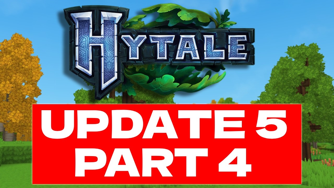 Hytale Update 5 Part 4 is HERE! - Friend Lists and More