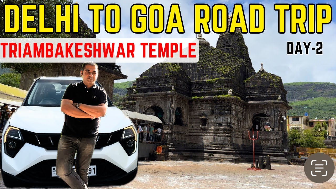 We Reached Triambakeshwar On Our Second Day Of Delhi To Goa Road Trip