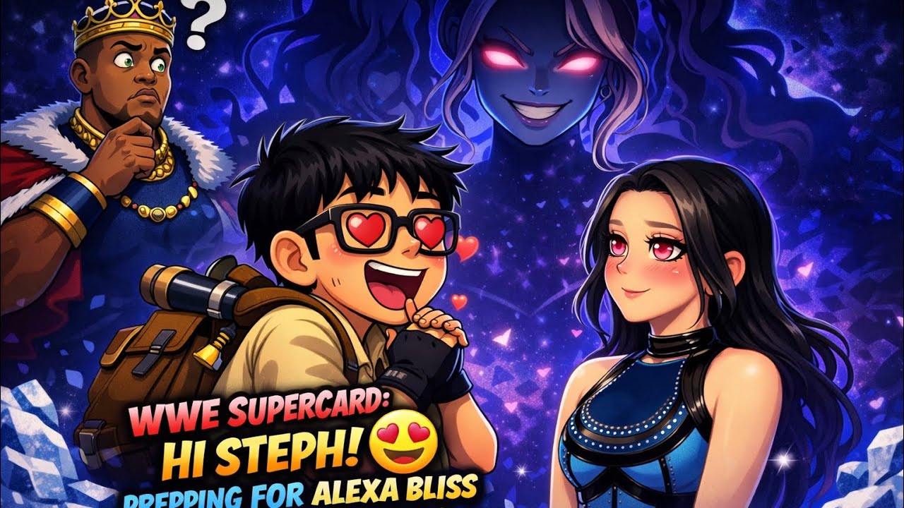 WWE SUPERCARD: HI STEPH! 😍 PREPPING FOR ALEXA BLISS GIANTS UNLEASHED