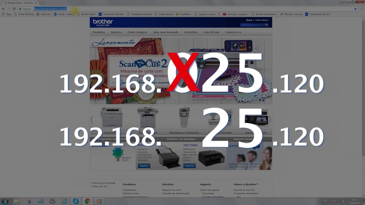 Digitalização compartilhada - Demonstração