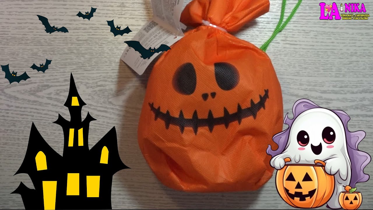 APRO SACCHETTO DOLCETTO SCHERZETTO HALLOWEEN DELLA WALCOR By Nika