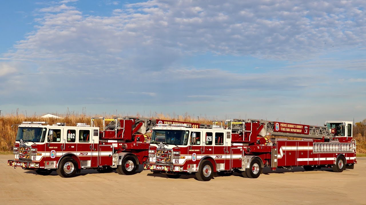 Enforcer™ Ascendant® 107' Heavy Duty Tiller Aerial Ladder – Prince George's County, MD