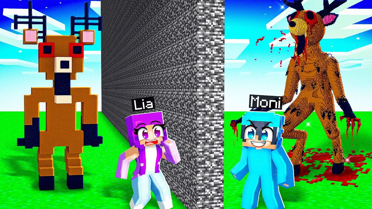 Minecraft Build Battle 99 NIGHTS DEER MONSTER ile HİLE YAPTIM!