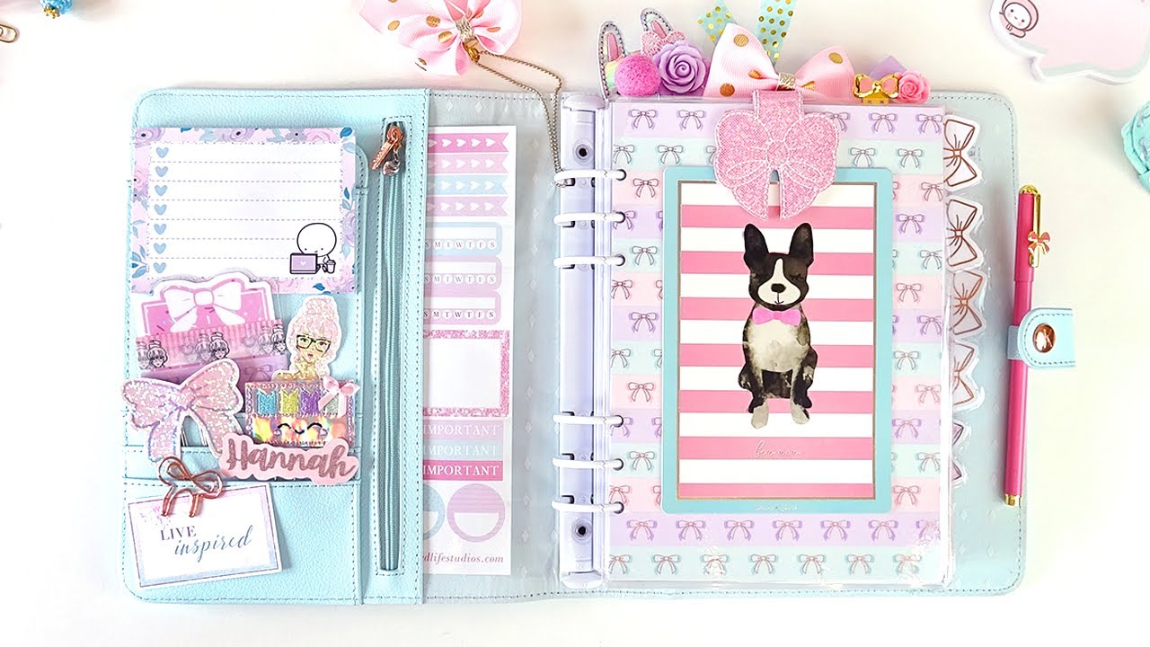 PLANNER SETUP 🎀 ALL THE BOWS 🎀 kikki.K Mint A5