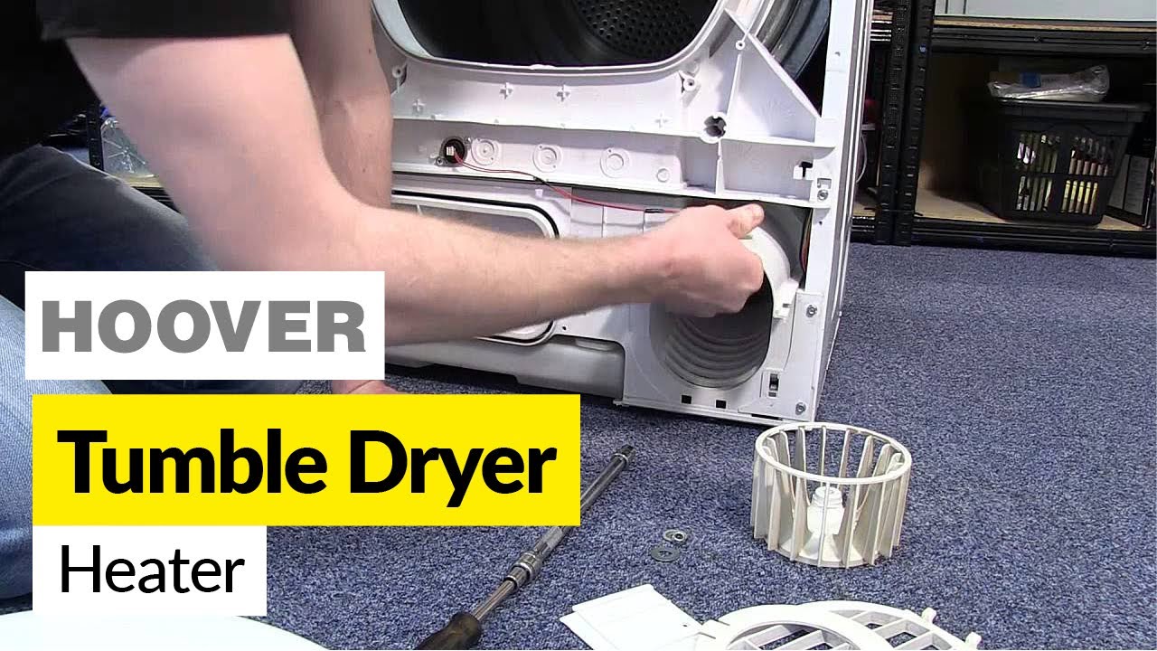 Как заменить нагреватель сушильной машины (Hoover)