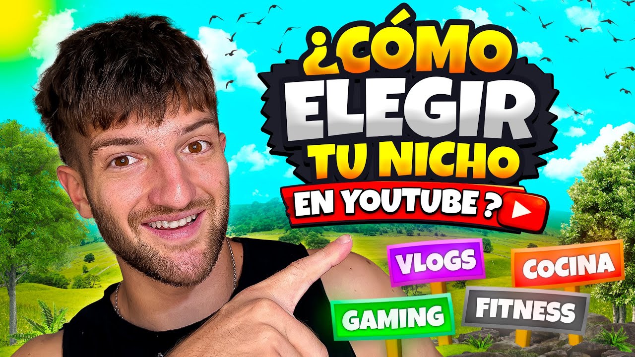 ¿NO sabes que CONTENIDO subir a YOUTUBE? MIRA este vídeo (Te ayudo a ELEGIR TU NICHO)