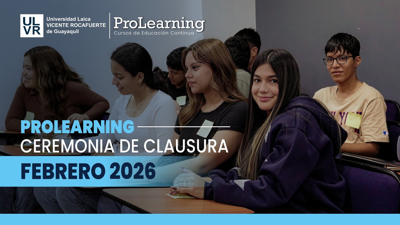 CEREMONIA DE CLAUSURA PROLEARNING – FEBRERO 2026