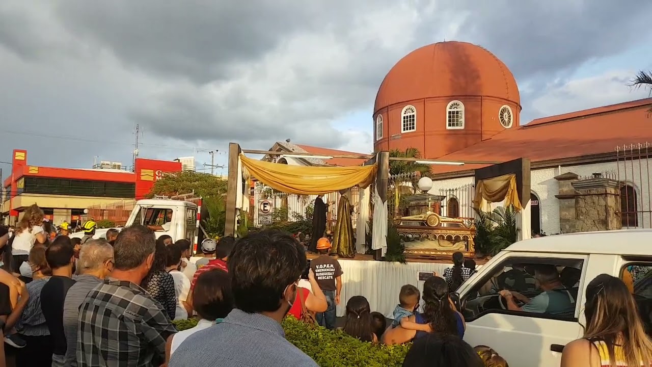 Procesión del Santo entierro Catedral de Alajuela 2022