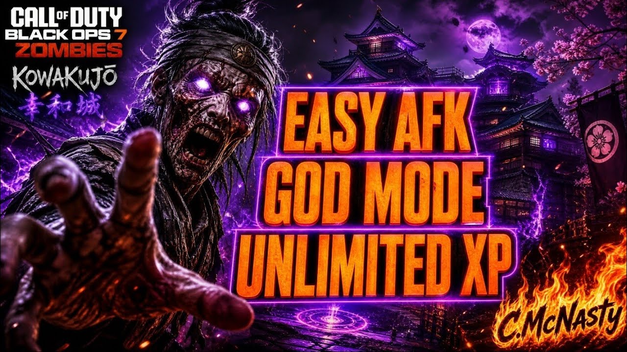 BO7 EASY Out of Map AFK Zombie Glitches Kowakujo 999 GOD Mode Unlimited Everything