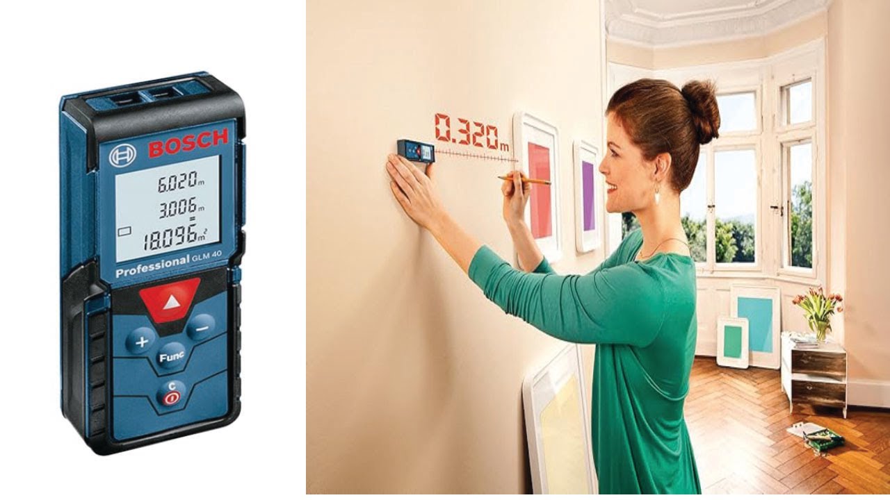 BOSCH GLM 40 Professional Laser Distance Measurer | Mu Analyzer | tools