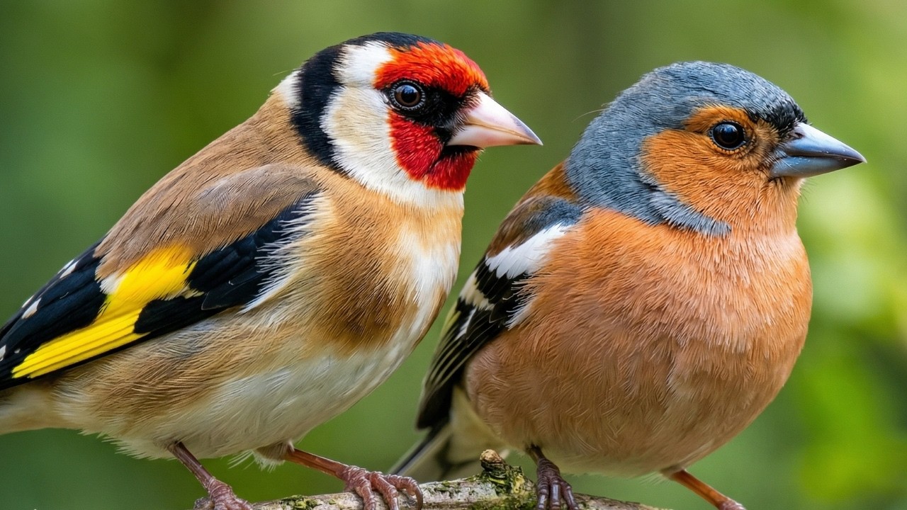 Relaxing Forest Birdsong 🌿 European Goldfinch & Common Chaffinch &ndash; Sleep & Relaxation Sounds