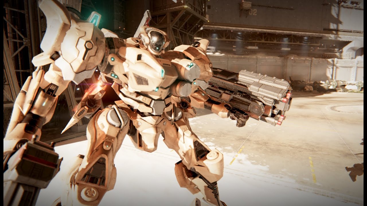 【アーマードコア6】アセン紹介 太陽守ダガーで敵ACを粉砕するアセン