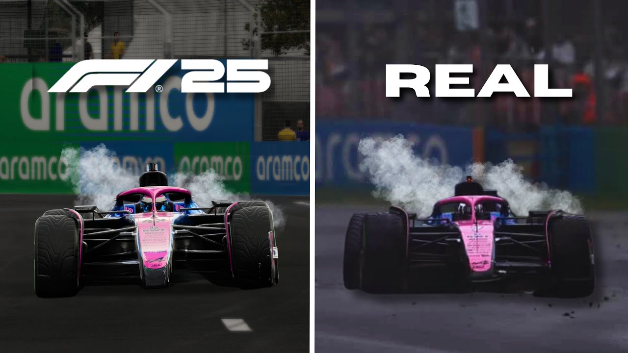 Recreating 2025 F1 Crashes | F1 25