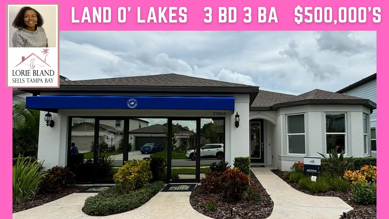 Tampa Bay New Home Tour Medina Model by Pulte Homes | Lorie Bland Sells Tampa Bay