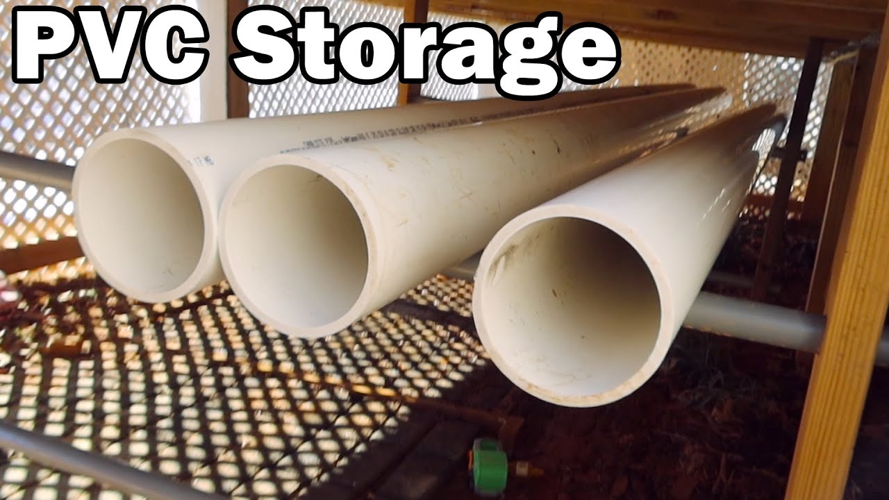 PVC Storage Rack x2