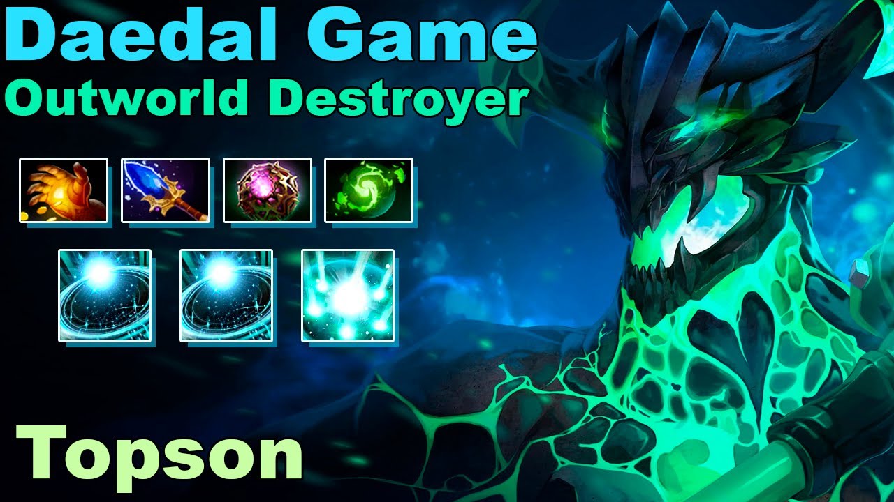 Topson - Outworld Destroyer - Искусная игра