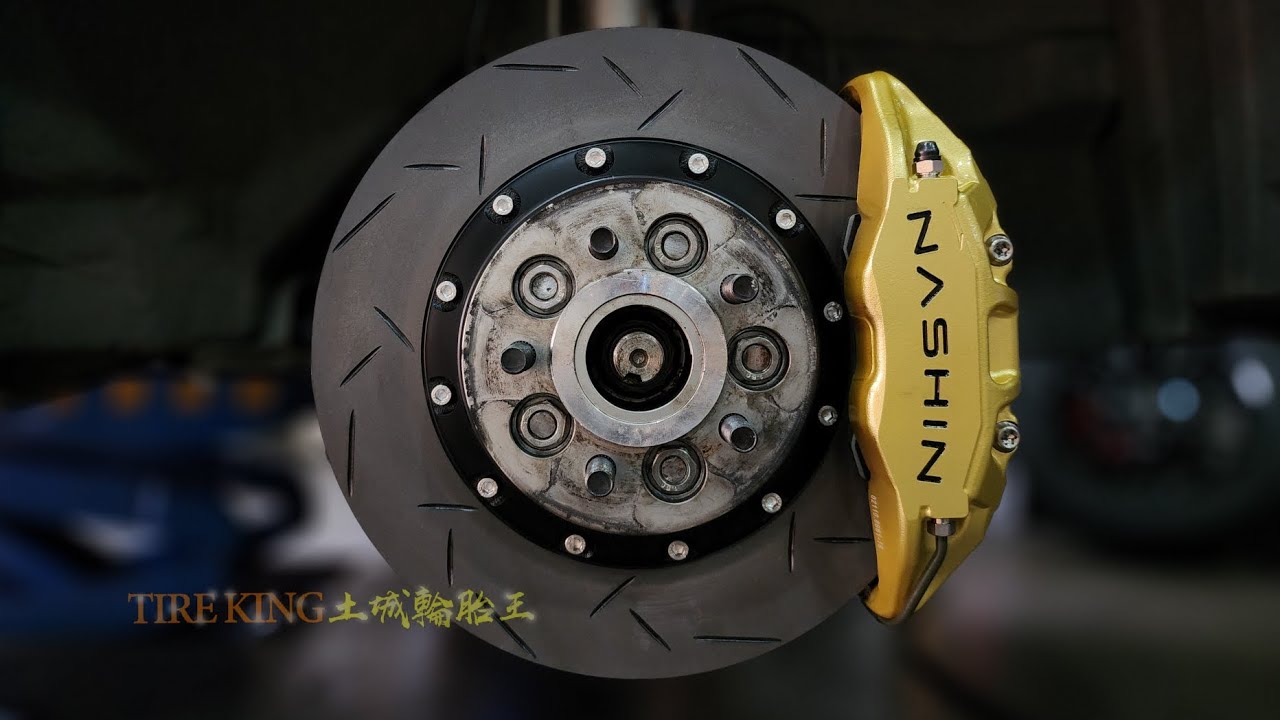 土城輪胎王 TOYOTA ALTIS 世盟 N1 小四卡鉗 金色 302mm