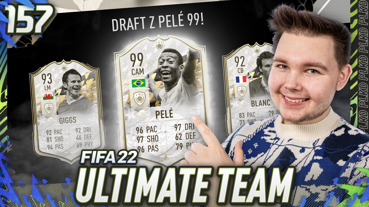 Zagrałem PEL&Eacute; 99 w DRAFCIE!! - FUT 22 [#157]