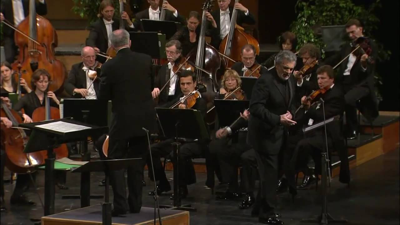 Salzburg 2007   Placido Domingo   Tienes razon, amigo