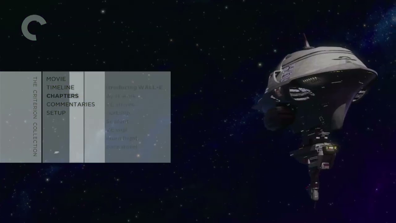 WALL•E (The Criterion Collection) 4K UHD Menu(Amazon us)
