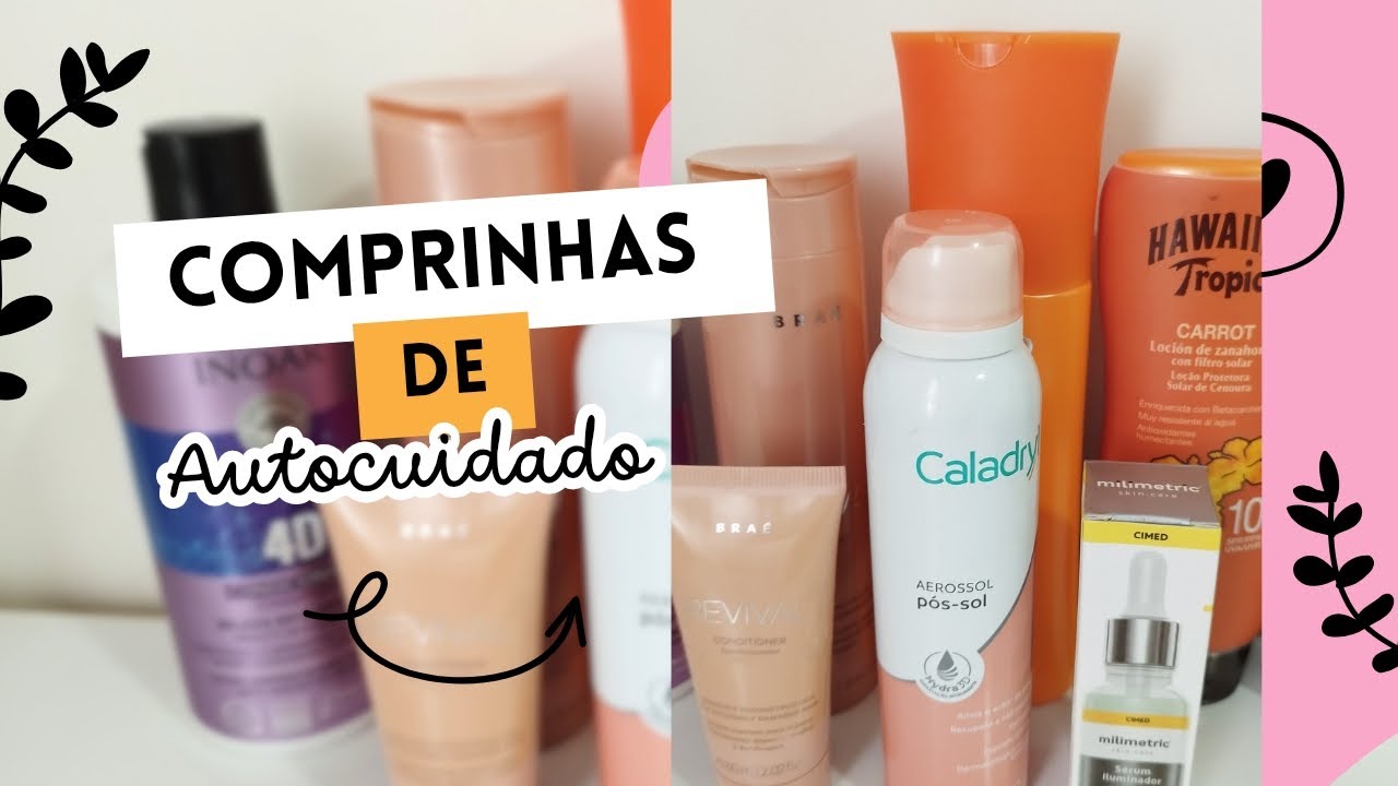Comprinhas de autocuidado 🛍️