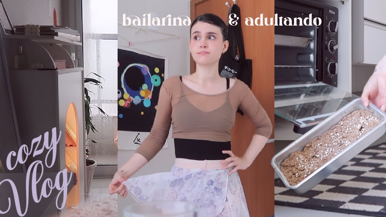 diário de uma bailarina 🩰, vlog vida adulta, noite aconchegante, fazendo bolo, novidades na sra.sono