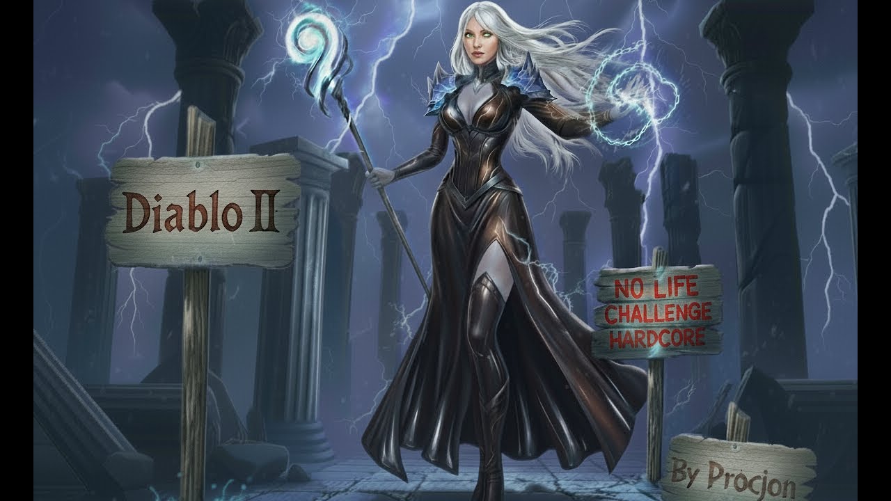 [3] Czarodziejka. Diablo II: Resurrected HC. Wyzwanie: 