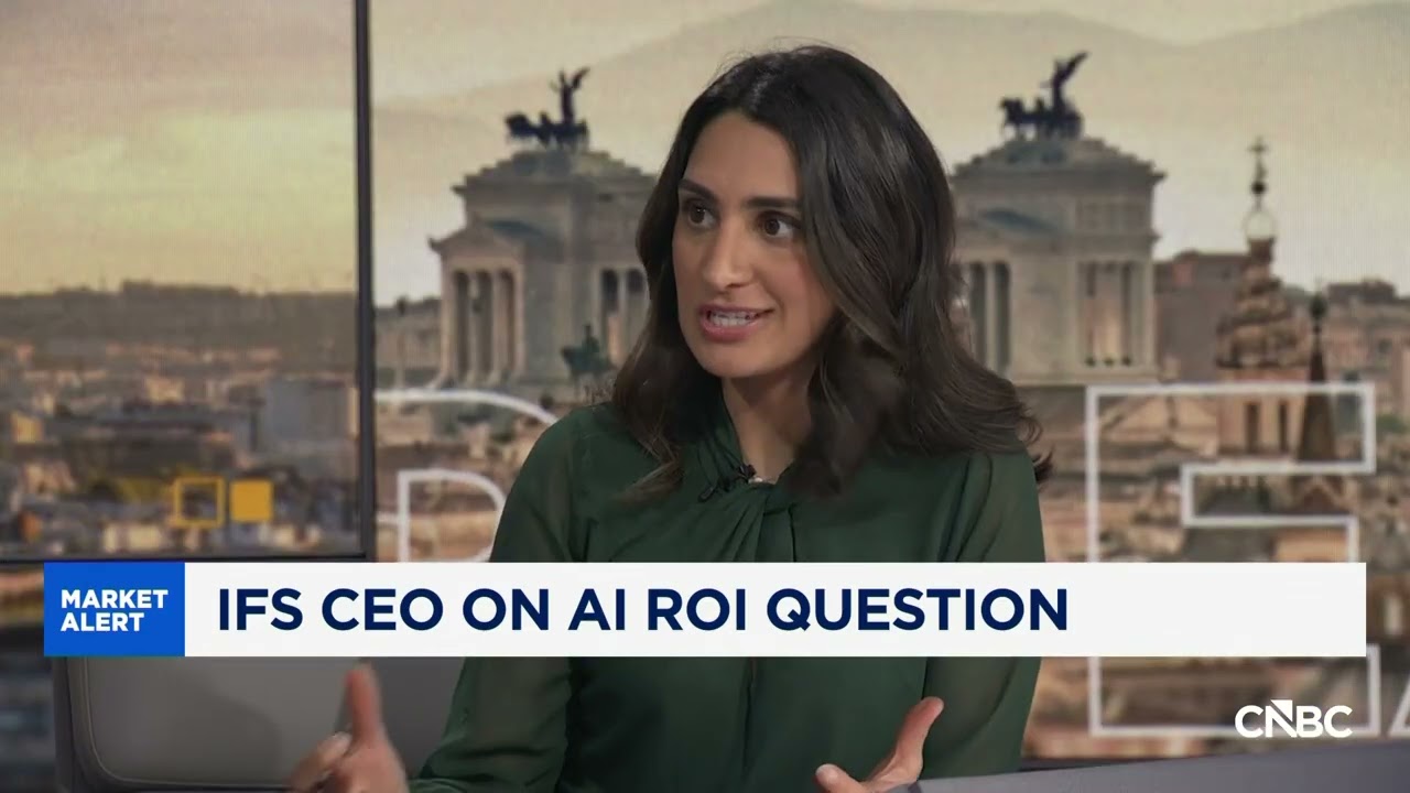 Industrial AI on CNBC - Mark Moffat Explains How IFS Responds to Disruption