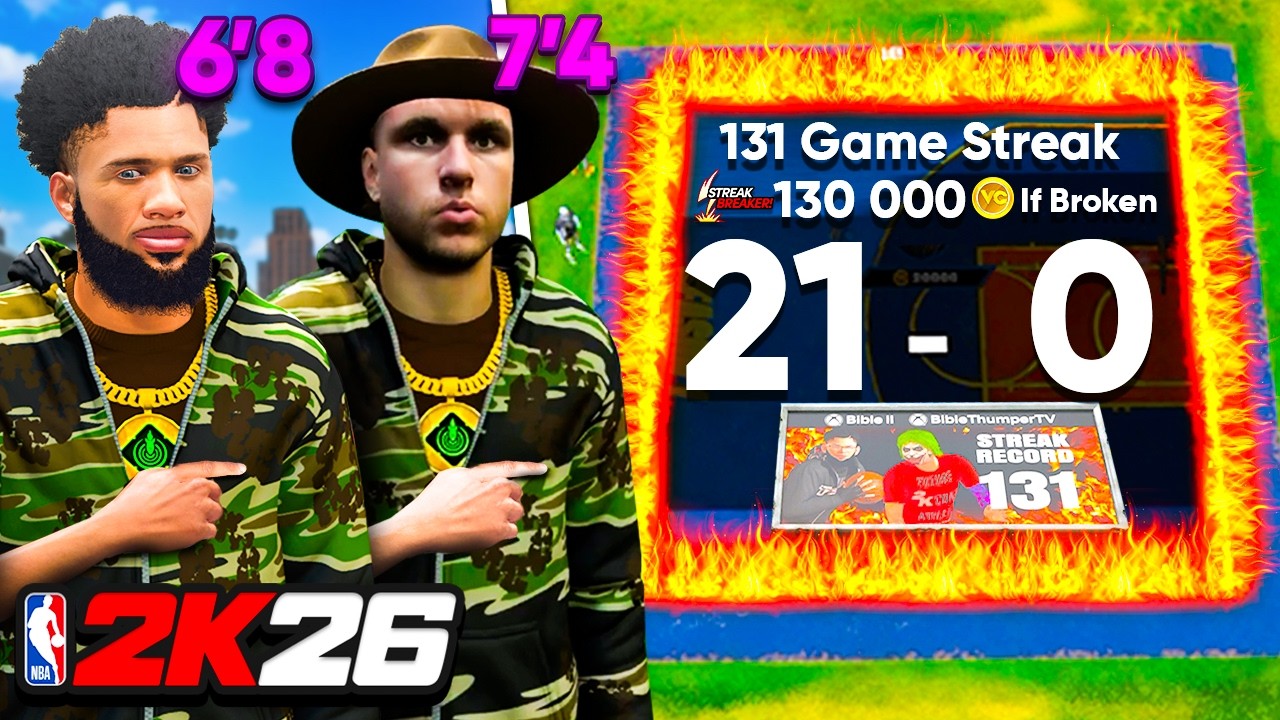 Я отправился на охоту за серией побед с самой сломанной сборкой в ​​NBA 2K26