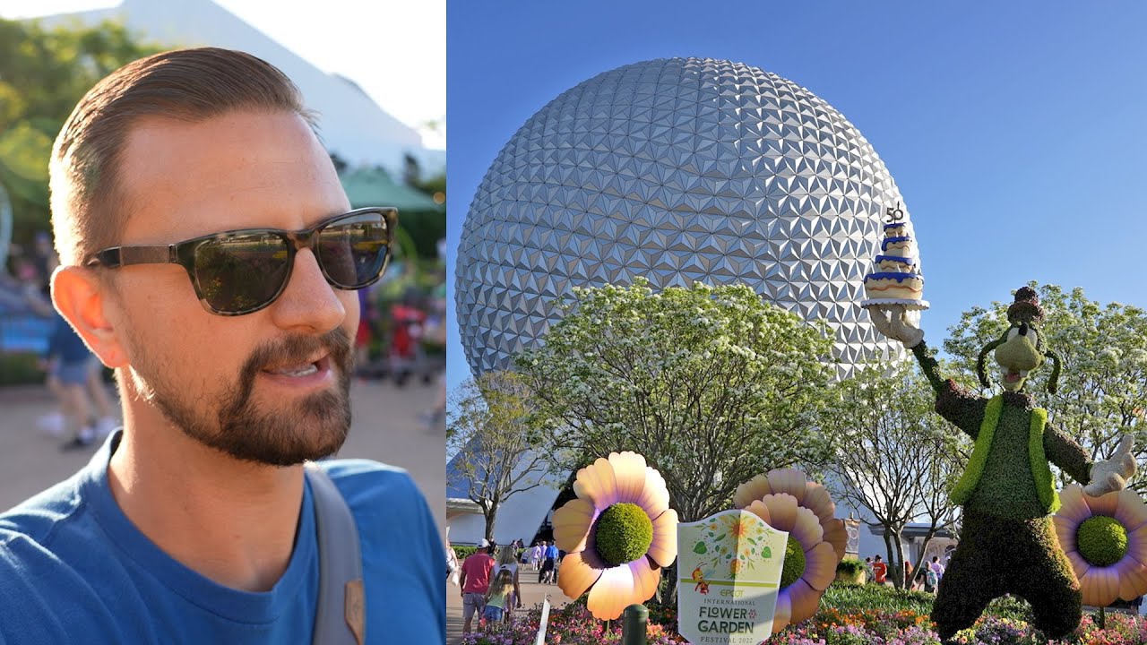 EPCOT's Flower & Garden Festival Dinner Time Fun! | Trying Delicious Foods & Checking Out New Merch!
