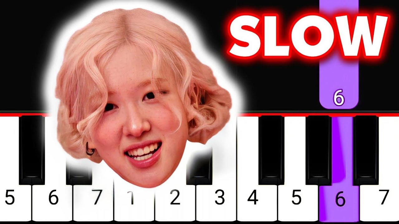 Rosé & Bruno Mars - APT. SLOW EASY PIANO TUTORIAL