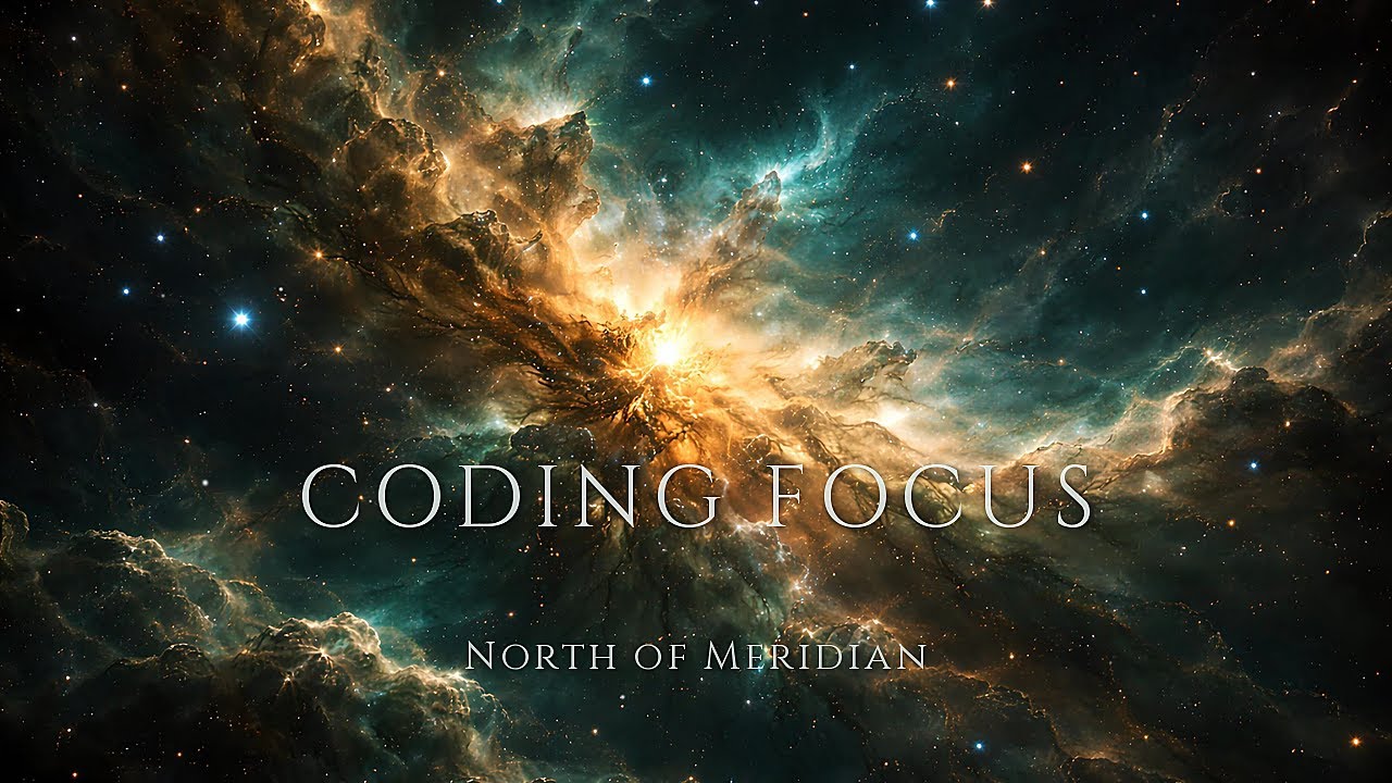 Long Focus Ambient Mix | Airplane Cabin Hush | ADHD-Friendly Focus