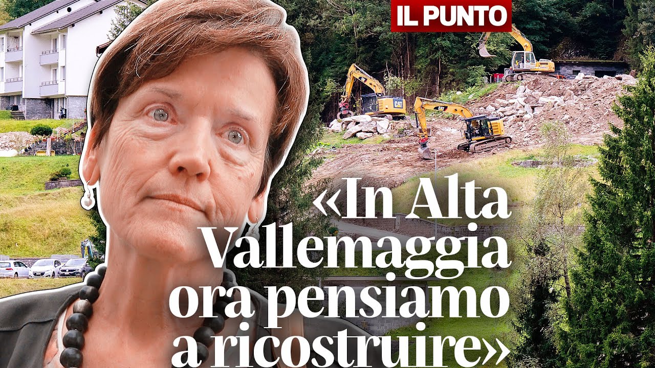 «In Alta Vallemaggia ora pensiamo alla ricostruzione»