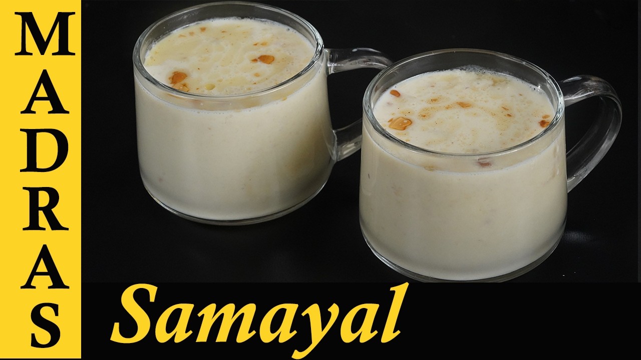 Kadalai Paruppu Sweet Paal Recipe in Tamil