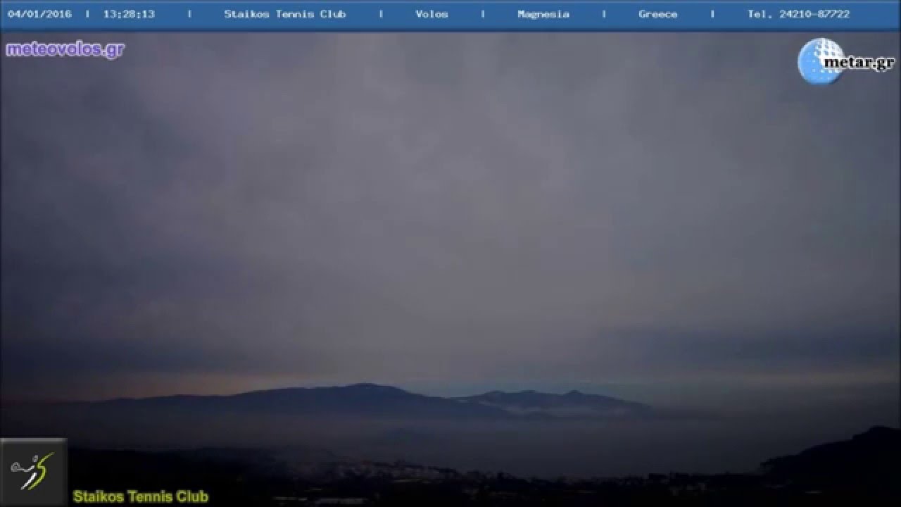 Ομίχλη στον Βόλο 4/1/16