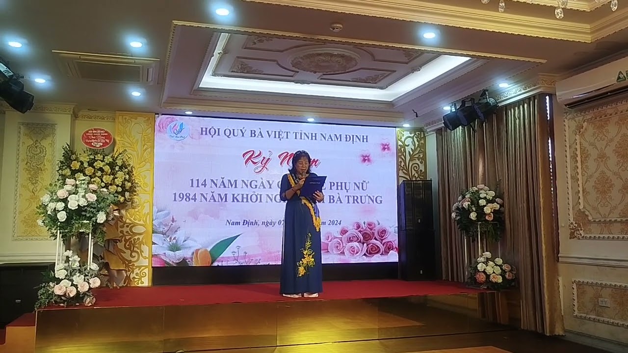 BÀI KHAI MẠC KỶ NIỆM NGÀY QTPN 8/3/2024