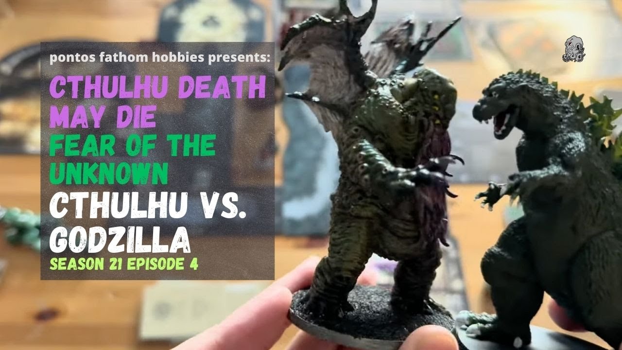 Cthulhu Death May Die S21E4 - Cthulhu vs. Godzilla - Season 21 Episode 4