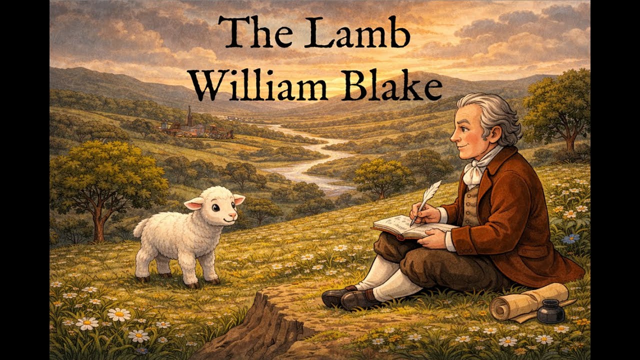 Little lamb, who made thee? | William Blake | Songs of Innocence | Sacred Lullaby | Calm Poem Music