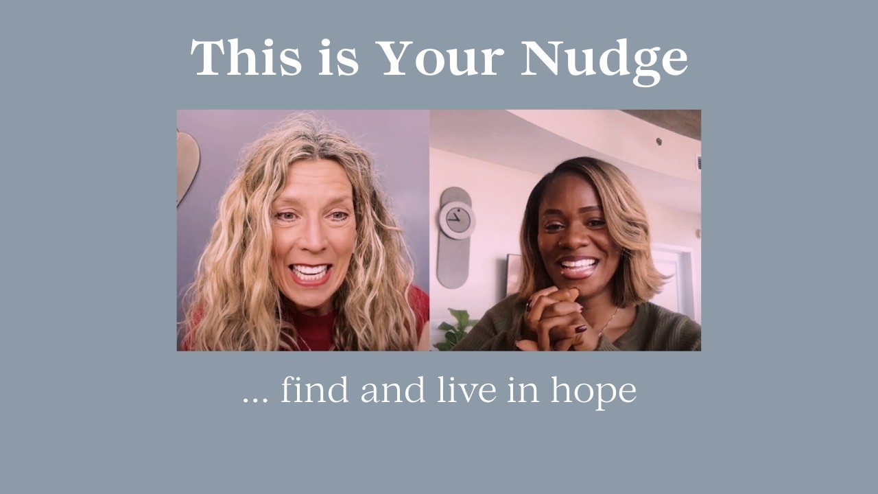 This is Your Nudge to choose HOPE with Gloria Umanah @gloriaumanah #christianpodcast #hopeingod