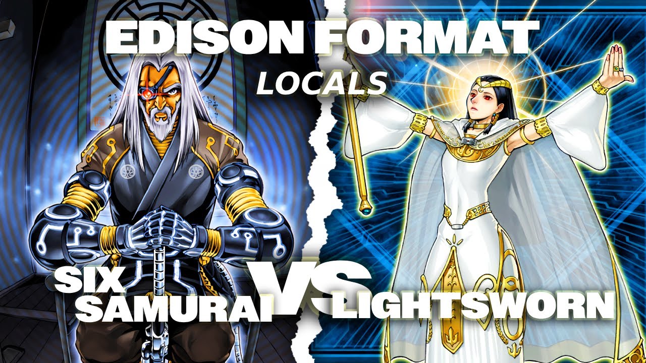 SIX SAMURAI VS LIGHTSWORN | Yu-Gi-Oh! Locals Edison Format @GamesTimePescara (ITA)