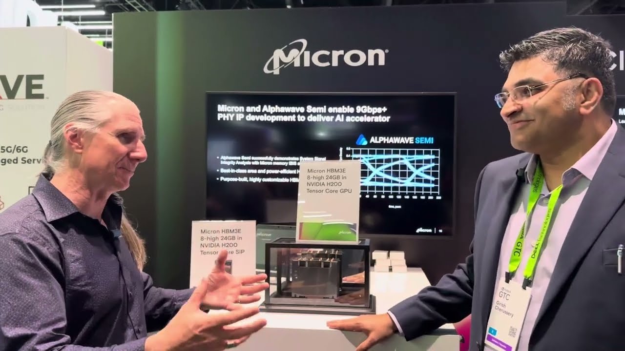 GTC 2024 - Micron's HBM3E