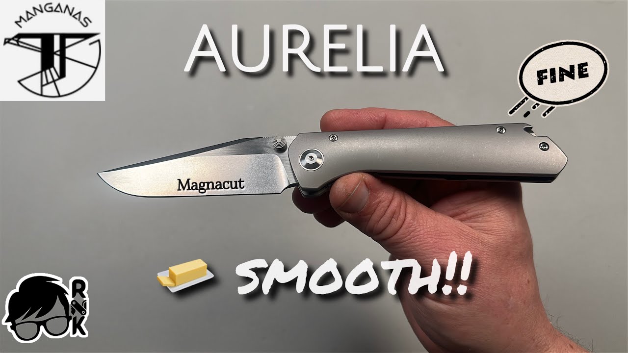Вот он!! Распаковка ножа Aurelia из стали Manganas! Да, он действительно хорош!