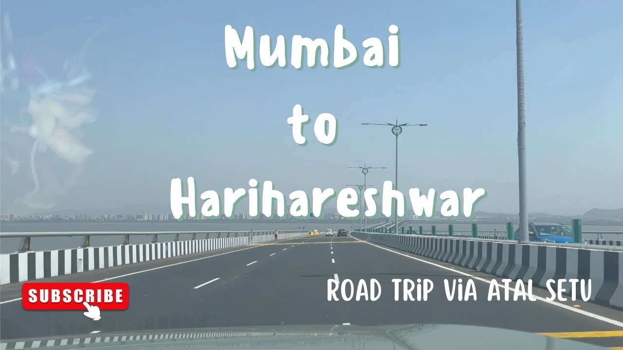 Mumbai to Harihareshwar road trip | Harihareshwar trip | Mumbai Goa NH66 road work | Atal Setu drive