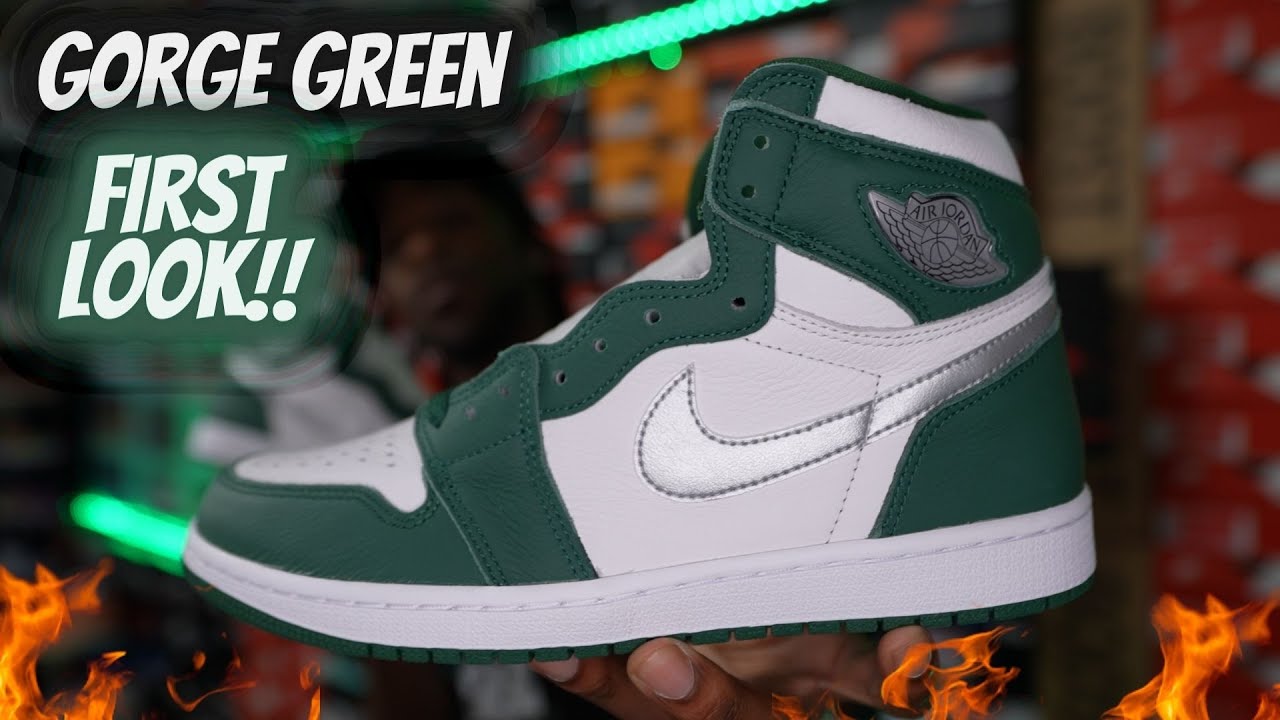 THE LAST JORDAN 1 OF THE YEAR JORDAN 1 GORGE GREEN FIRST LOOK, THOUGHTS, & OVERVIEW!!